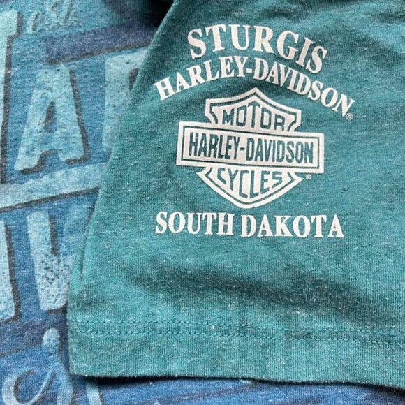 Y2k womens Harley Davidson top - Picture 2 of 4